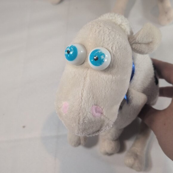 Serta Counting Sheep 4 Lot Plush Number 3 6 100 Pink White Curto Toy 2000 Lamb - Picture 11 of 16